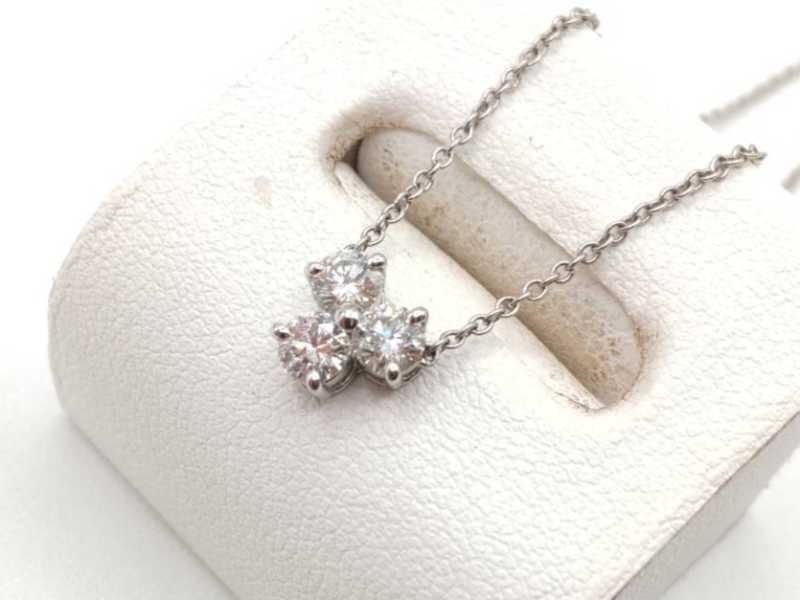 ティファニー買取 アリアネックレス Pt950 